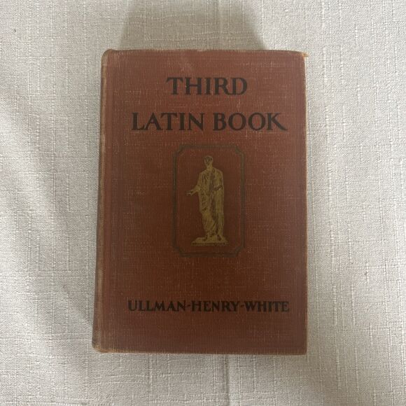 Third Latin Book by Ullman Henry White Hardcover Published 1934 - Picture 1 of 12